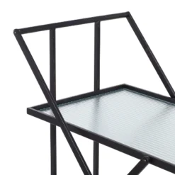 Industrial Metal Bar Cart Black - Olivia & May -Furniture Haven Shop GUEST 3e9d67e4 2a8e 47bc 92c5 f8da2015e55d