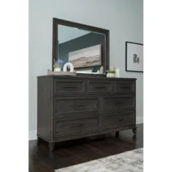 6pc Cindi Sleigh Bedroom Set Gray - Abbyson Living -Furniture Haven Shop GUEST 3f2f42e3 3b9f 4b9c 981e 51e76c06fcc3