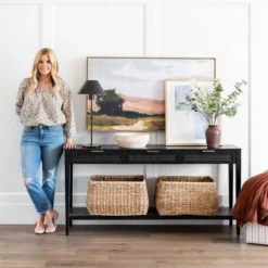 East Bluff Woven Drawer Console Table - Threshold™ Designed With Studio McGee 22 East Bluff Woven Drawer Console Table - Threshold™ Designed With Studio McGee -Furniture Haven Shop GUEST 3fbfc6cc 1762 479f 85f6 5816e3ff493f