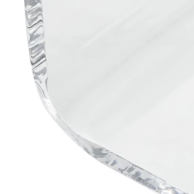Upton Acrylic Side Table - Clear - Safavieh 5 Upton Acrylic Side Table - Clear - Safavieh - Image 5