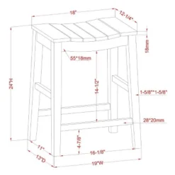 Set Of 2 Shipway Counter Height Barstools - HOMES: Inside + Out -Furniture Haven Shop GUEST 403a7925 490b 42b7 960c f566f60c8ece