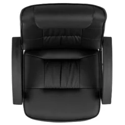 Flash Furniture Biscayne Flash Fundamentals High Back Black LeatherSoft-Padded Task Office Chair With Arms 19 Flash Furniture Biscayne Flash Fundamentals High Back Black LeatherSoft-Padded Task Office Chair With Arms -Furniture Haven Shop GUEST 409ad79f bb04 4317 ad07 16da25e5f119