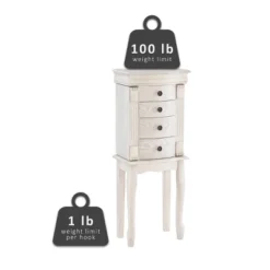 Helene Jewelry Armoire - Powell Company -Furniture Haven Shop GUEST 42631e97 96c2 43eb 9f96 cb0bee7b1b81