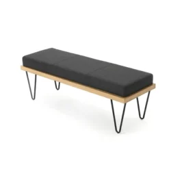 Elisha Industrial Modern Bench - Christopher Knight Home 8 Elisha Industrial Modern Bench - Christopher Knight Home -Furniture Haven Shop GUEST 42c5b57c 0ca8 4333 a236 405e961a071f