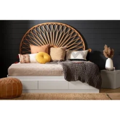 Queen Balka Rattan Wall Mounted Pattern Headboard - South Shore -Furniture Haven Shop GUEST 443efc13 52b8 4974 b4cd efd8adebeb6a
