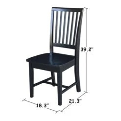 Set Of 2 Mission Side Chair - International Concepts -Furniture Haven Shop GUEST 4491f9fd 481f 4b42 a1c1 60b81b31459a