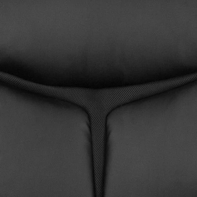 Flash Furniture Raya High Back Black LeatherSoft Executive Swivel Office Chair With Slight Mesh Accent And Arms 9 Flash Furniture Raya High Back Black LeatherSoft Executive Swivel Office Chair With Slight Mesh Accent And Arms - Image 9