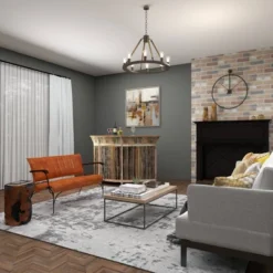 Vintage Leather Loveseat Brown - Olivia & May -Furniture Haven Shop GUEST 46f30b3b 17c0 472b b830 f33e0071d0cc