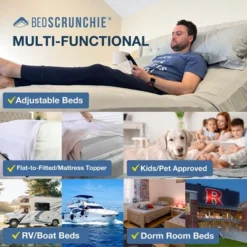 Bed Scrunchie 360 Degree Bed Sheet Tightener And Extender - 1 Pack -Furniture Haven Shop GUEST 47712fcf 9c8f 4030 b6f0 0a6aa355cedb