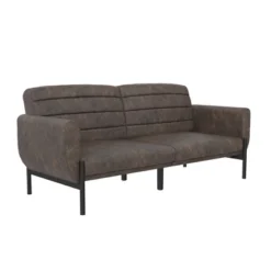Ash Futon Distressed Faux Leather - Room & Joy 29 Ash Futon Distressed Faux Leather - Room & Joy -Furniture Haven Shop GUEST 4789f921 bd8f 4d5d b06b 6412e05a788c