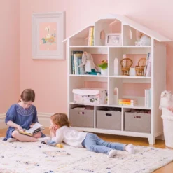 Martha Stewart Living And Learning Kids' Dollhouse Bookcase