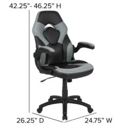 Emma And Oliver Gaming Desk & Chair Set With Cup Holder, Headphone Hook, And Monitor Stand 14 Emma And Oliver Gaming Desk & Chair Set With Cup Holder, Headphone Hook, And Monitor Stand -Furniture Haven Shop GUEST 48fa36fb 2f67 4236 aa19 2333d6fdb009