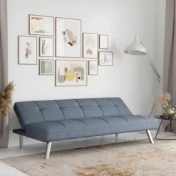 Colette Convertible Futon Sofa Bed Light Gray - Serta 19 Colette Convertible Futon Sofa Bed Light Gray - Serta -Furniture Haven Shop GUEST 4a478833 494c 425e 93f6 a5b29adcd7e0