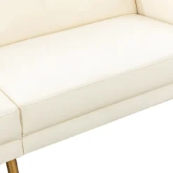 Lanna 76"Wide Vegan Leather Modern Style Convertible Futon Sofa Bed For Living Room Guest Bedroom | ARTFUL LIVING DESIGN 21 Lanna 76"Wide Vegan Leather Modern Style Convertible Futon Sofa Bed For Living Room Guest Bedroom | ARTFUL LIVING DESIGN -Furniture Haven Shop GUEST 4b88fbc9 e903 403c b69d d70407a5deba