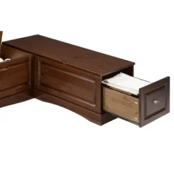 Colby Backless Nook Dining Sets Brown - Linon -Furniture Haven Shop GUEST 4c9d05fa d93d 4ea9 861c 96d97d0b4185