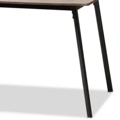 5pc Ornette Mid Century Modern Matte Frame Dining Set Light Brown - Baxton Studio 8 5pc Ornette Mid Century Modern Matte Frame Dining Set Light Brown - Baxton Studio -Furniture Haven Shop GUEST 4d2297cd aad6 4822 be0c ba3c0cb713f3