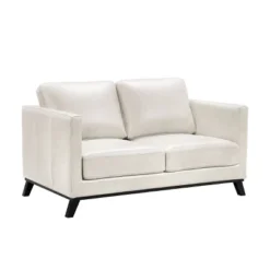 Woodstock Mid-Century Top Grain Leather Loveseat - Abbyson Living -Furniture Haven Shop GUEST 4e31d8a0 7d1e 4af8 b928 73ffd2533d11