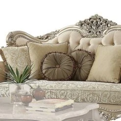 88" Bentley Sofa Fabric/Champagne - Acme Furniture -Furniture Haven Shop GUEST 4ebdc647 26e1 4825 968c a8035106a6bc