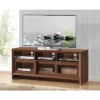 Modern TV Stand For TVs Up To 60" With Storage Brown - Techni Mobili