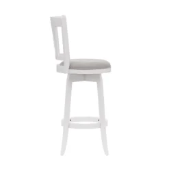 30" Presque Isle Wood Bar Height Swivel Stool White - Hillsdale Furniture -Furniture Haven Shop GUEST 503d5d13 8caa 4fc8 abf1 95266e7de638