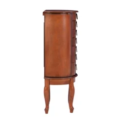 Raine Jewelry Armoire Cherry - Powell Company -Furniture Haven Shop GUEST 509ab388 542a 4c53 ab37 9d7625dfe26f