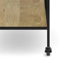 Lintz Bar Cart Natural - WyndenHall -Furniture Haven Shop GUEST 5178e8eb f5f9 4d11 a26c cadeb3452f04