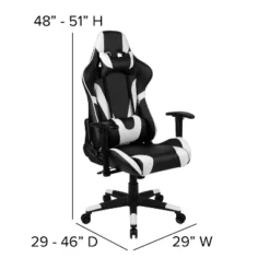 Flash Furniture Gaming Desk And Reclining Gaming Chair Set With Cup Holder, Headphone Hook & 2 Wire Management Holes 18 Flash Furniture Gaming Desk And Reclining Gaming Chair Set With Cup Holder, Headphone Hook & 2 Wire Management Holes -Furniture Haven Shop GUEST 51cbffdc e330 46dd 931a 79dec10369f4