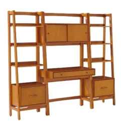 3pc Landon Desk And Bookcases Set Acorn - Crosley 8 3pc Landon Desk And Bookcases Set Acorn - Crosley -Furniture Haven Shop GUEST 5239f85b 9d9c 4117 92cf 112fdb1aee55
