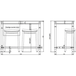 36" Claridge Counter Height Pub Table - Linon -Furniture Haven Shop GUEST 5297465e 7333 4bda b67f 8b2497aeee19