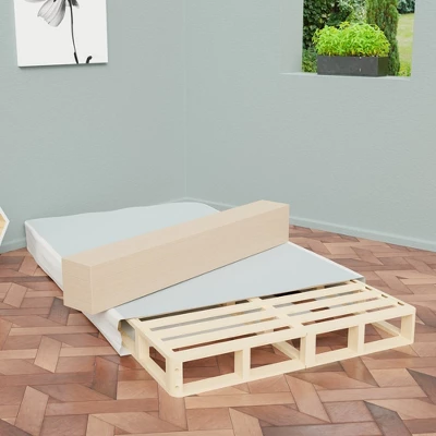 Continental Sleep, 8-Inch Low Profile Mattress Foundation, Strong Wood Structure, Easy Simple Assembly Box Spring. 6 Continental Sleep, 8-Inch Low Profile Mattress Foundation, Strong Wood Structure, Easy Simple Assembly Box Spring. - Image 6