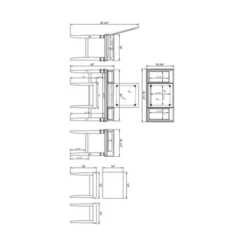 Home Angela Vanity Set Walnut - Linon -Furniture Haven Shop GUEST 549f90cd 3f9c 404f a4b1 4f57ee3f752e