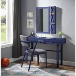 Cargo Vanity Table Blue - Acme Furniture -Furniture Haven Shop GUEST 55e00653 81d9 4398 ac0f 0e9af6084aff