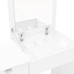 Ava Pull Top Vanity White - Polifurniture -Furniture Haven Shop GUEST 56475ec3 b4cf 4840 bd71 8cc41fa832a1
