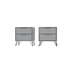 Set Of 2 Rockefeller 2 Drawer Nightstands - Manhattan Comfort 33 Set Of 2 Rockefeller 2 Drawer Nightstands - Manhattan Comfort -Furniture Haven Shop GUEST 5668fc08 6fa8 4471 9c54 a68183ac0282