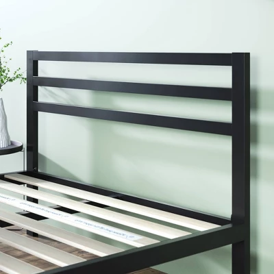 14" Mia Modern Studio Platform 1500H Metal Bed Frame - Zinus 2 14" Mia Modern Studio Platform 1500H Metal Bed Frame - Zinus - Image 2