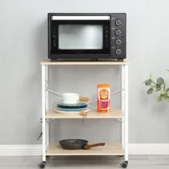 Somdot Baker's Rack Kitchen Utility Storage Microwave Stand -Furniture Haven Shop GUEST 579ed619 c9e7 44f4 ad62 a6b385660f21
