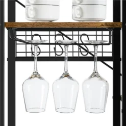 Yaheetech 71"H Large Baker's Rack With Hutch And Wine Rack 13 Yaheetech 71"H Large Baker's Rack With Hutch And Wine Rack -Furniture Haven Shop GUEST 57f9bbfc 400f 4d0c a73c f48f8a469e87