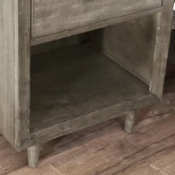 6pc Aurora Mid-Century Gray Bedroom Set With Upholstered Bed - Abbyson Living -Furniture Haven Shop GUEST 5815eeb7 31b9 41eb a1f4 66638a2856e8