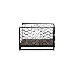 Two Bottle Black Wire Metal Wall Mount Wine Rack - Foreside Home & Garden -Furniture Haven Shop GUEST 582d995e b8bd 49b7 bd51 8575181a03ea