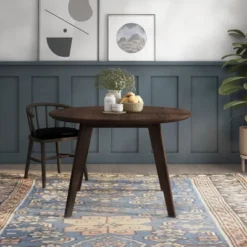 Jenny Round Dining Tables Gray Walnut - MiBasics -Furniture Haven Shop GUEST 58580d1d acbd 4a71 86b3 5c9cc77c9817