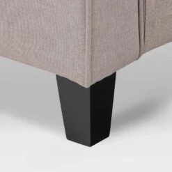 2pc Georgia Fabric Loveseat And Accent Chair Set Taupe - CorLiving -Furniture Haven Shop GUEST 59a895c0 b57a 446b 88cc 73e23507f90b