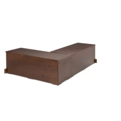 Colby Backless Nook Dining Sets Brown - Linon -Furniture Haven Shop GUEST 5a580a8c c37e 4fb4 b0cb 817d3e85bbc8