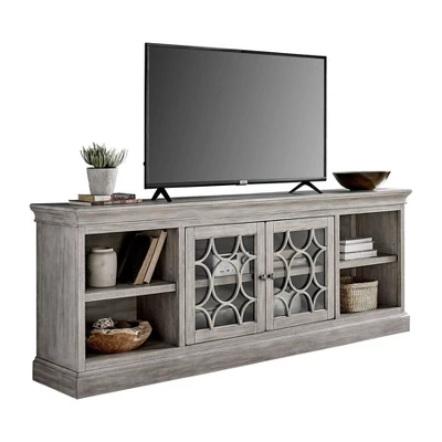 80" Rustic Two Door Tv Console Fully Assembled For Tvs Up To 80"- Martin Furniture 6 80" Rustic Two Door Tv Console Fully Assembled For Tvs Up To 80"- Martin Furniture - Image 6