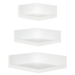 3pc Levie Corner Shelf Set - Kate & Laurel All Things Decor -Furniture Haven Shop GUEST 5bad4639 f206 481e aa23 adf5834ddae0