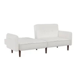 Convertible Futon Sofa Bed With Wooden Legs - ModernLuxe -Furniture Haven Shop GUEST 5ceb0647 7da9 493f bc1f e346152b03ce