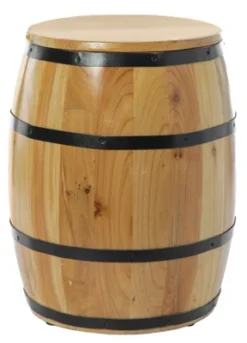 Vintiquewise Wine Barrel 4 Sectional Crate With Removable Head Lid -Furniture Haven Shop GUEST 5d157d4d 31ab 4af2 b029 96e81b41dc7b