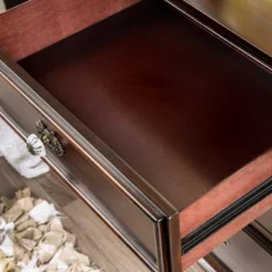 3pc California King Pennings Traditional Bed Set And Nightstand With Chest Dark Walnut - HOMES: Inside + Out 26 3pc California King Pennings Traditional Bed Set And Nightstand With Chest Dark Walnut - HOMES: Inside + Out -Furniture Haven Shop GUEST 5db7a028 eef1 4a12 830a 55c586bc6ae2