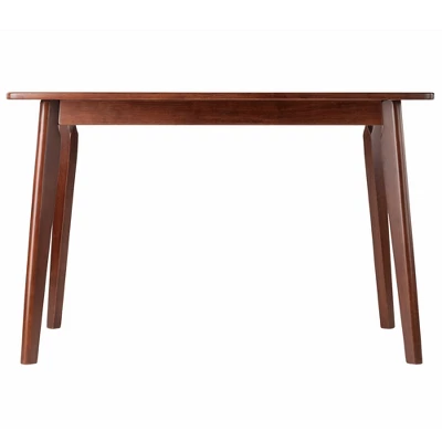 Shaye Dining Table Walnut - Winsome 1 Shaye Dining Table Walnut - Winsome
