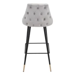 29.5" Luxe Velvet Barstool - ZM Home