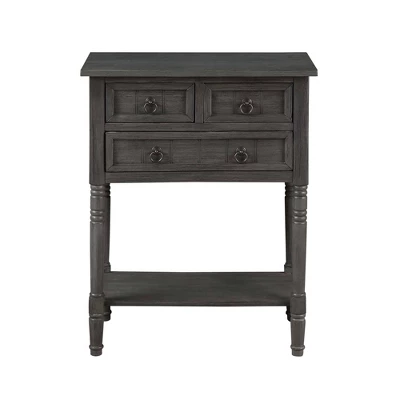 Kendra Hall Table Dark Gray - Breighton Home 3 Kendra Hall Table Dark Gray - Breighton Home - Image 3